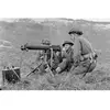 1:35 ICM 35646 WWII British Vickers MG Crew (Vickers MG & 2 figures) Plastic Modelbouwpakket
