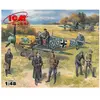 1:48 ICM 48803 Bf 109F-2 German Pilots and Ground Plastic Modelbouwpakket