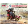 Maquette et figurines militaires - ICM - Taxi de la Marne avec Infanterie Française - 1/35 - Plastique
