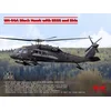 ICM Modelbouwpakket Militaire voertuigen - 48368 UH-60A Black Hawk met...
