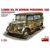1:35 MiniArt 35147 Mercedes L1500A (Kfz.70) German Personnel Car Plastic Modelbouwpakket