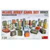 Allies Jerry Cans Set Ww2 - 1:35e - Miniart