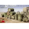 1:35 MiniArt 35592 U.S. Fuel Drums 55 Gals. Plastic Modelbouwpakket