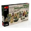 1:35 MiniArt 35588 German jerry cans set WWII Plastic Modelbouwpakket