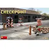 1:35 MiniArt 35562 Diorama Checkpoint Plastic Modelbouwpakket