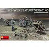 1:35 MiniArt 35273 Schweres Wurfgerät 40 Plastic Modelbouwpakket