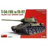 1:35 MiniArt 35293 T-34/85 w/D-5T Plant 112. Spring 1944 Plastic Modelbouwpakket