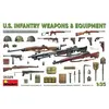 1:35 MiniArt 35329 U.S. Infantry Weapons & Equipment Plastic Modelbouwpakket
