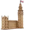 Ugears Big Ben Houten 3D Model Bouwpakket - Iconische Architectuur