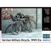 1:35 Master Box 35165 Duitse Militaire Fiets - WO II-tijdperk Plastic Modelbouwpakket