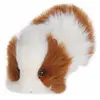 Hansa Cobaye Roux et blanc 20cm