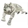 Anima Peluche Tigre Blanc Couché 150 Cm Anima