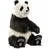 Hansa Peluche Geante Panda Assis 105 Cm H 52cm L Et 92 Cm L