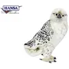 Hansa pluche sneeuwuil knuffel 35 cm - uilen knuffels