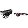CatEye AMPP 200/Orb Light Set vélo unisexe, noir, taille unique