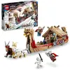 LEGO 76208 Marvel Le Drakkar de Thor, Jouet a Construire de Bateau ave...