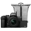 Nikon Z50 II + DX 16-50 mm f/3.5-6.3 + Sac à Dos