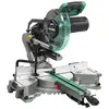Hitachi Scie à onglets radiale HIKOKI C8FSHGWAZ avec laser 1100 W 216 mm