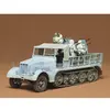 Semi-Chenillé Sd.Kfz.7/1 8t Avec Canon Antiaérien Flak Vierling 20 Mm ...