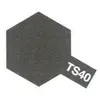 Tamiya - TS40 - Bombe aérosol - 90 ml : Noir Métallisé