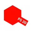 Tamiya Hobbyverf Acrylverf - PS-20 Fluoriserend Rood voor Lexan/Polyca...