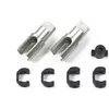 Tamiya TRF420 Aluminum Front Direct Cups (2)