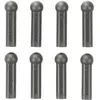 Tamiya TRF 300054257 Lot de 8 poêles sphériques renforcées Gris 5 mm