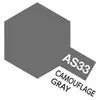 Tamiya Hobbyverf Acrylverf - AS-33 Camouflage Grijs - Matt - Acryl Spr...