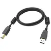 VISION Vision TC 2MUSB/BL 1 - 2 m - USB A - USB B - 2.0 - 480 Mbit/s - Noir