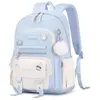 Cartable - HAOPYOU - 20 litres - Bleu - Zippée - Kawaii - Enfant Fille
