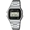 Casio Vintage A158WEA-1EF Dameshorloge 33,2 mm - Zilverkleurig