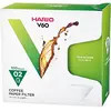 HARIO V60 Koffiefilters - 02 Size - Wit - 100 stuks
