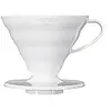 Hario V60 02 - Porte filtre café en céramique blanche 1 à 4 tasses