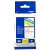 Ruban étiqueteuse BROTHER P-TOUCH TZE-242 - Rouge sur blanc 18mm