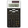 SHBNL Sharp EL-531 Tg-WH Calculatrice scientifique avec entrée D.A.L Fonctionne sur piles Blanc