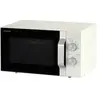 Micro-ondes solo SHARP R-204WA - 800W - 20L - Blanc - Commandes mécaniques