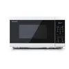 Sharp YC-MS02E-W magnetron Aanrecht Solo-magnetron 20 l 800 W Zwart, Wit