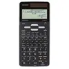 SHARP Calculatrice scolaire EL-W506T-GY, couleur: noir/gris 0,000000 Noir