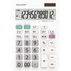 Sharp, Calculatrice, Calculatrice de bureau EL-334W blanche (Piles)