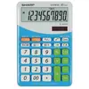 Sharp, Calculatrice, EL M332 BBL - BLU (Piles, Cellules solaires)