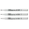Marqueur calligraphie Artline 3,0mm bleu