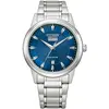 Citizen AW0100-86LE Horloge - Staal - Zilverkleurig - Ø 40 mm
