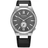 Montre Hommes CITIZEN NK5010-01H en Cuir Noir - Diamètre 40mm - Etanche 5 bar