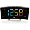 Radio-réveil JVC RA-F324B Argent