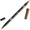 Tombow : Double mélange brosse feutre : chocolat