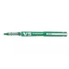 Pilot roller rechargeable v5 encre liquide vert begreen pointe fine bxc-v5-g-bg