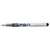 Pilot V-Pen Zwarte Uitwisbare Vulpen - 0,50 mm Schrijfbreedte