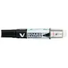 Marqueur tableau Blanc V-Board Master pointe biseautée moyen Noir Pilot