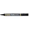 Pentel - Marqueur permanent N850, pointe ogive, noir