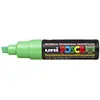 Uni-ball Posca Marqueur pointe large biseautée Vert fluo